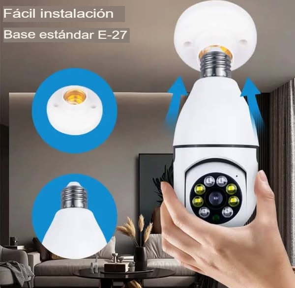 FOCO CÁMARA HD GIRATORIO 360°